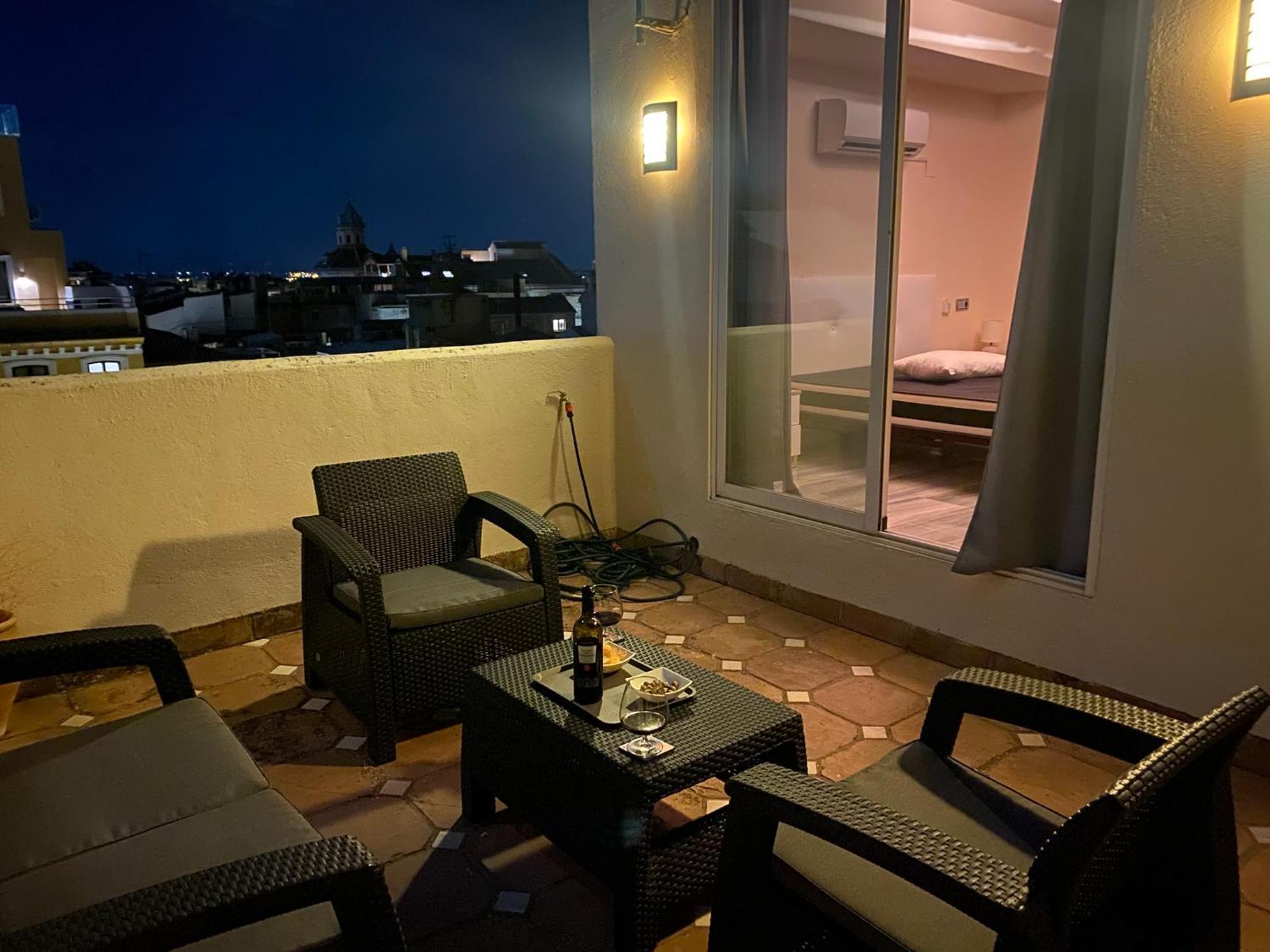 Apartament Atico Con Vistas En Granada Centro Zewnętrze zdjęcie